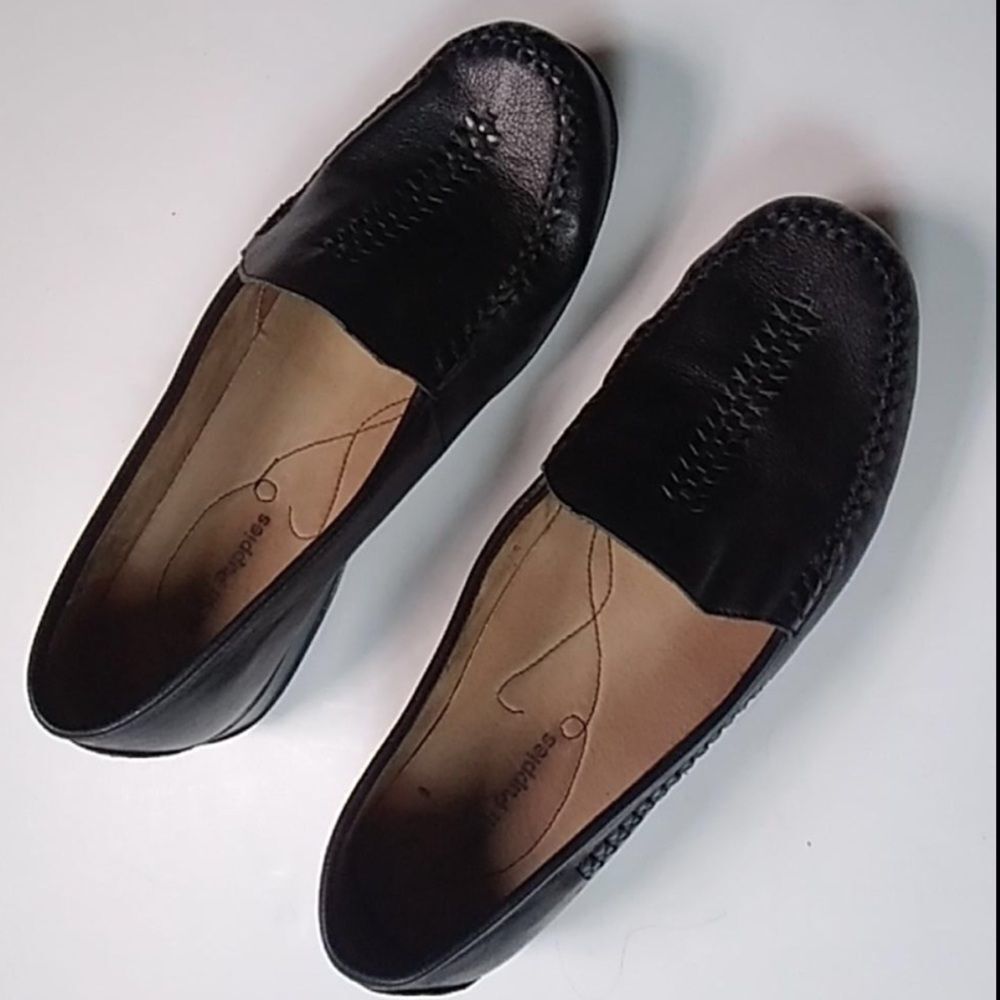 Hush Puppies Leather Upper Women's Shoes Size 10EW - Picture 2 of 8